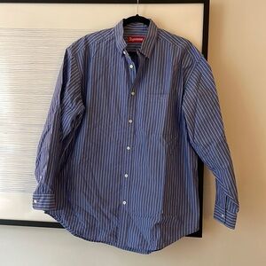 ℳ.....【Supreme】Loose Fit Stripe Shirt Supreme Loose Fit Stripe Shirt (FW23) - $148